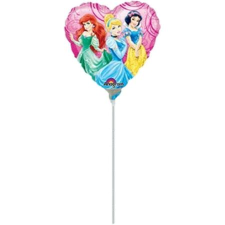 ANAGRAM 9 in. Princess Garden Foil Balloon 61395